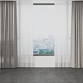 Curtains 3d model