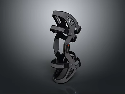 Black Modern Kitchen Appliance With Adjustable Straps And Durable Structure Design 3d model