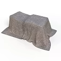 Elegant Checkered Linen Tablecloth For Home Dining Table Soft Fabric