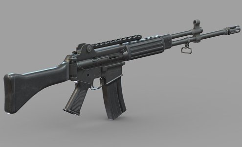 Weapons Assault Rifle 3d model