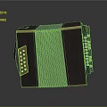 Accordion Cartoon Accordion Animation Accordion Ancient Accordion Barrel Classical Musical Instruments Organ 3d model