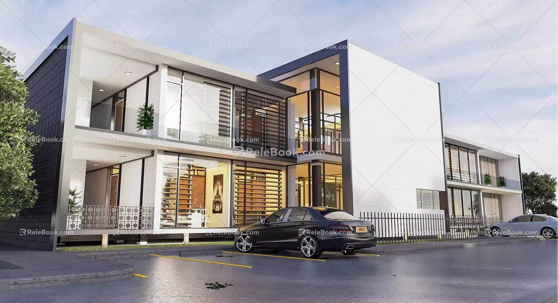 Modern Studio Office Architecture Studio Architecture 3d model