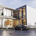 Modern Studio Office Architecture Studio Architecture 3d model