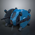 Mech Warrior Mech Soldier Machine Battlearm Mechanical Battlearm Machine Fighter Robot 3d model