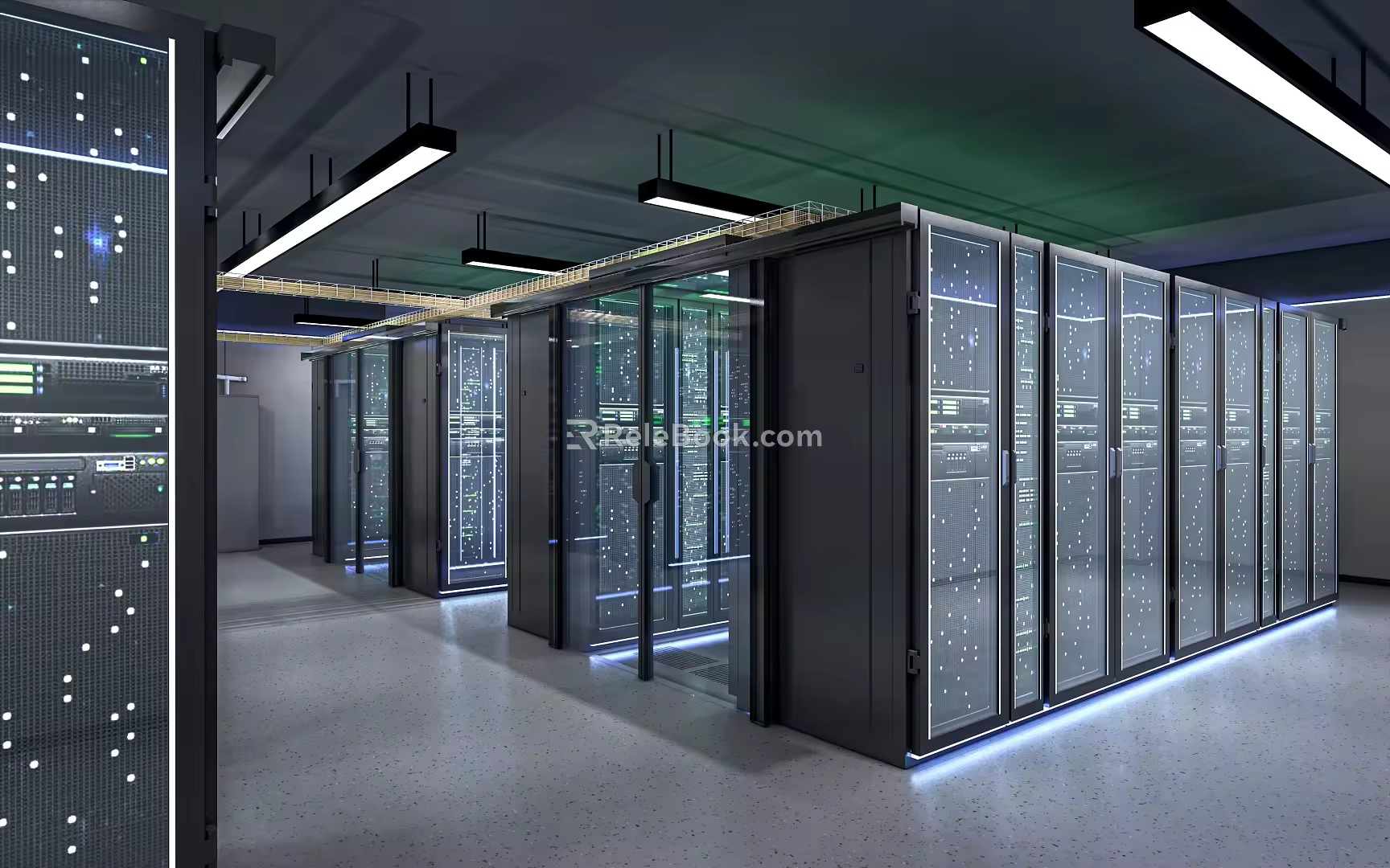 Server Room Server Network Equipment Weak Current Box 3d model