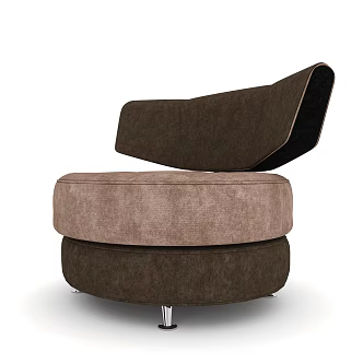 Modern Single Sofa Chair 3d model