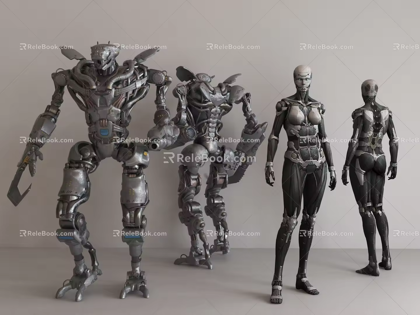 Modern Robot Hand Toy 3d model