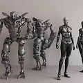 Modern Robot Hand Toy 3d model