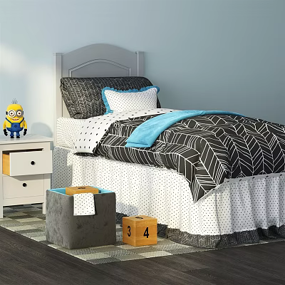Modern children's bed fresh furniture combination 3d model Modern children's bed fresh furniture combination 3d model