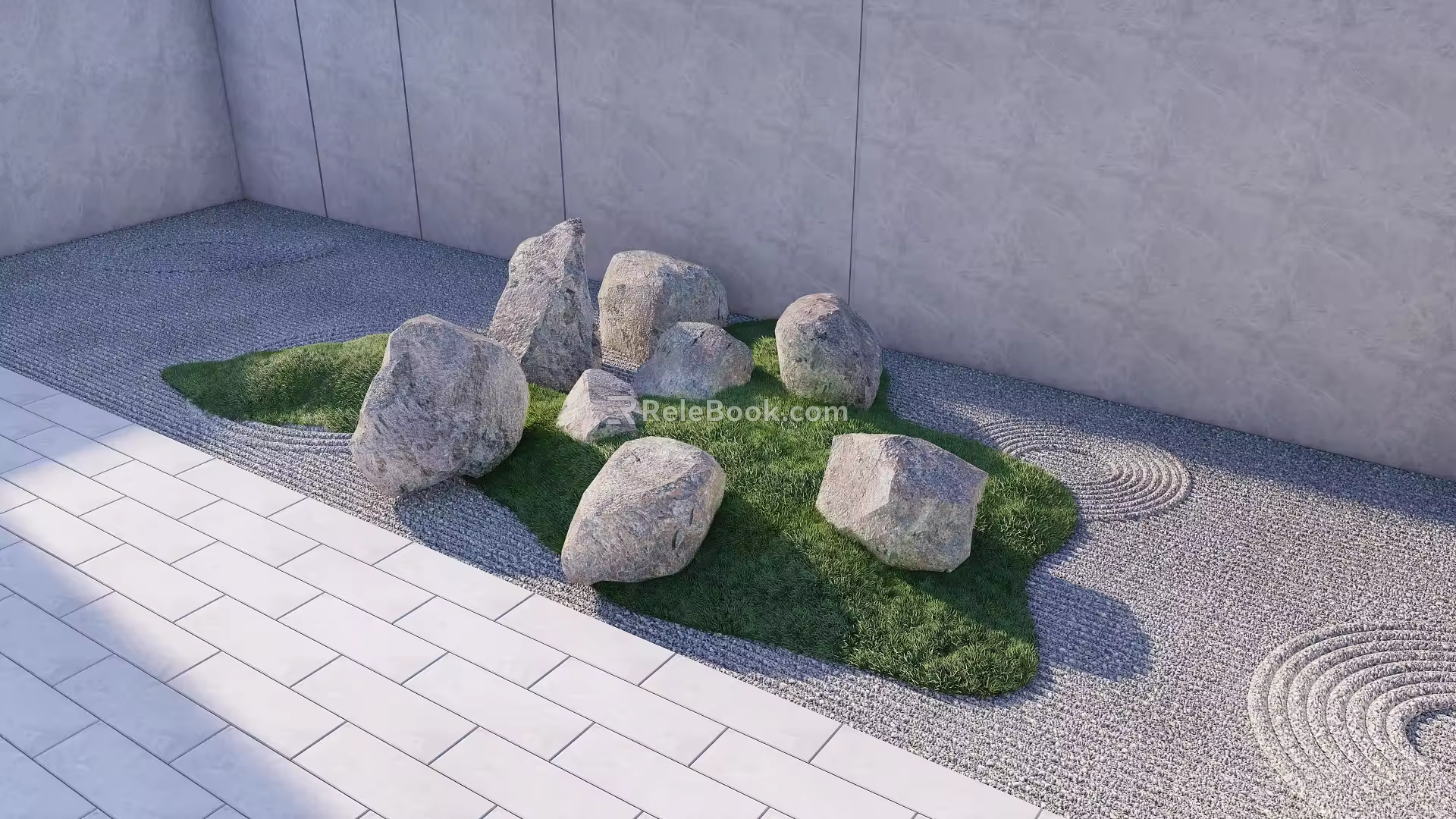 Stone SU model 3d model