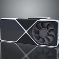 High Performance Graphics Card With Single Fan And Carbon Fiber Cooling Design
