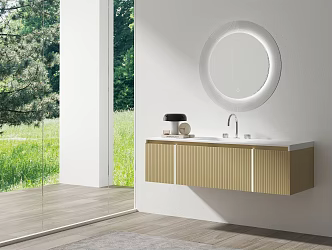 Modern bathroom cabinet 3d model