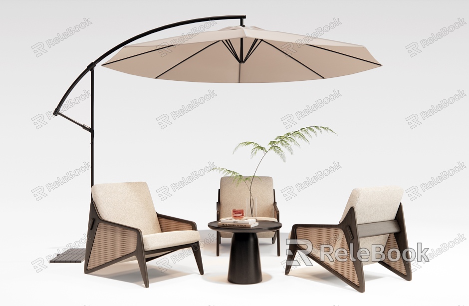 Modern Outdoor Chair Casual Table and Chair Outdoor Table and Chair model