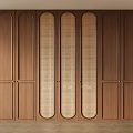 Middle style wardrobe 3d model