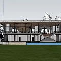 modern architecture 3d model