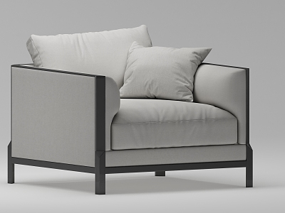 Modern Single Sofa model