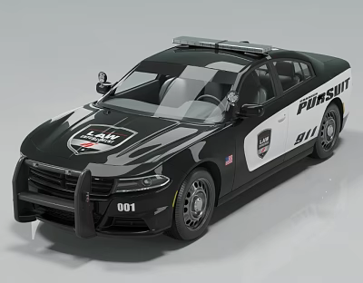 Modern Police Car Special Police Car 3d model Modern Police Car Special Police Car 3d model