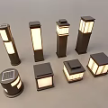 Outdoor Lights Various Modern Styles Solar Powered For Garden Patio Lighting