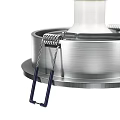 Modern Recessed Downlights Spotlights With White Black Silver Colors For Home Lighting