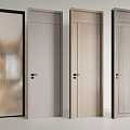 Single door 3d model