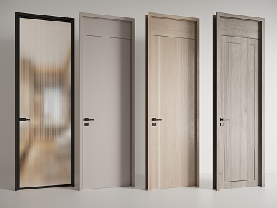 Single door 3d model