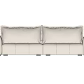 Double sofa 3d model