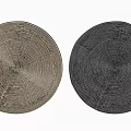 Modern Round Carpet 3d model