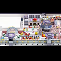 Indoor Playground Interior Design With Colorful Decorations Slides Climbing Structures And Seating Areas