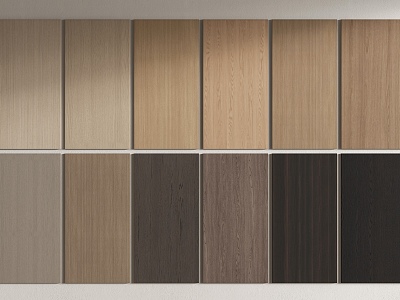 Modern wall panel wood veneer wall panel wall veneer wood veneer background wall model