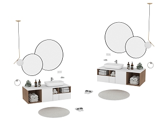 Kitchen mirror cabinet 3d model