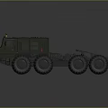 Olive Green Military Heavy Duty Truck With Multi Wheel Design For Transport