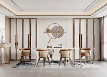 New Chinese Restaurant 3d model