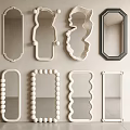 Unique Wall Mirrors With Various Decorative Frame Designs And Shapes For Home Interior