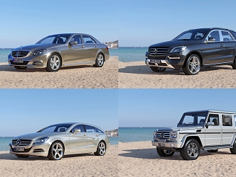 Hyundai Luxury Mercedes Benz Car 3d model