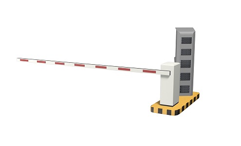 Lift rod for automatic toll gate 3d model