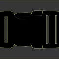 Durable Black Plastic Buckle For Daily Household Use And Secure Fastening Needs