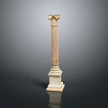 Columns Stone Columns Stone Columns Old Columns Roman Columns Roman Columns Classical Columns Greek Columns 3d model