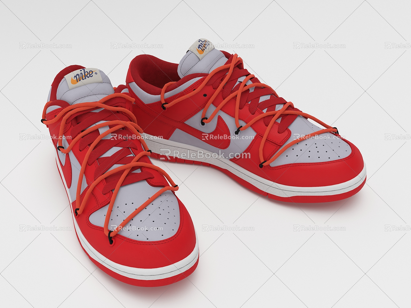 Modern sneaker 3d model