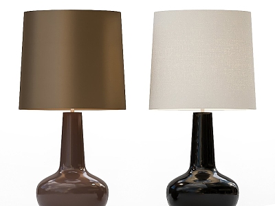 Modern table lamp 3d model