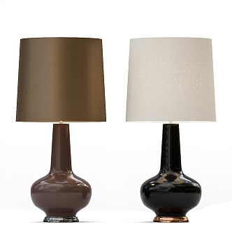 Modern table lamp 3d model