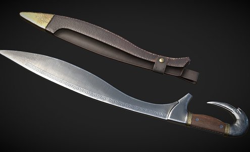 Weapons of the Ancient Greek Sword 3d model