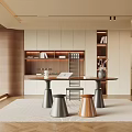 Modern study 3d model