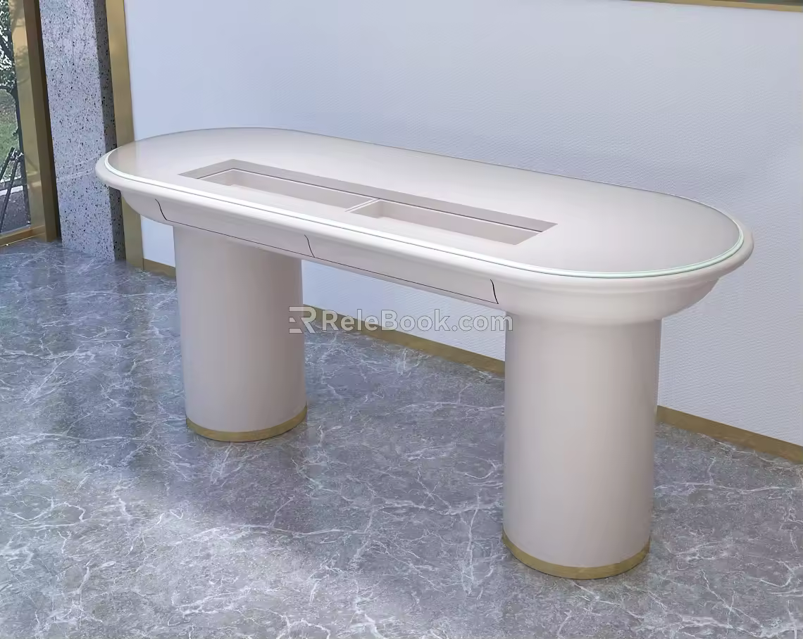 Simple function table 3d model