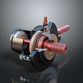 Propeller gearbox gearbox reducer 3d model