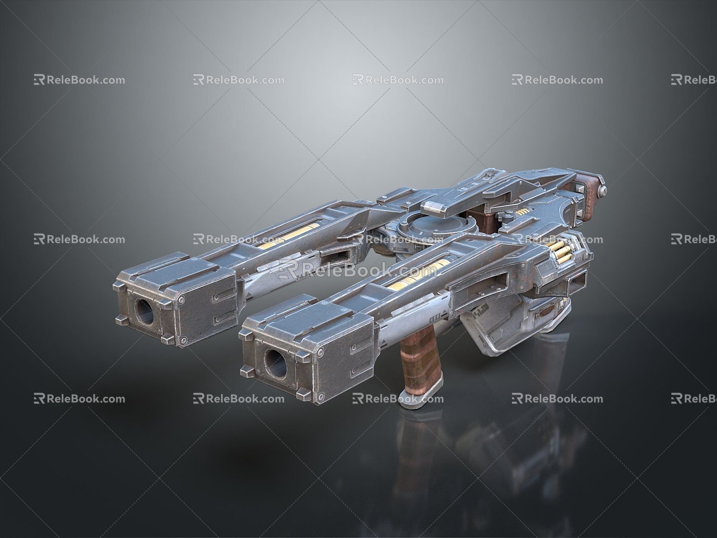 Modern Sci-Fi Firearms Sci-Fi Games Gun Games Firearms Games Guns 3d model