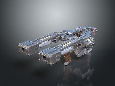 Modern Sci-Firearms Sci-Fi Games Gun Games Firearms Games Guns 3d model