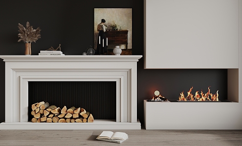 Jane's Fireplace 3d model