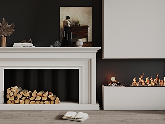 Jane's Fireplace 3d model