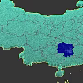 Municipal Roads Network in Urban Planning with Green Areas and Systematic Layout