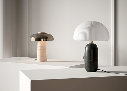 Modern table lamp 3d model